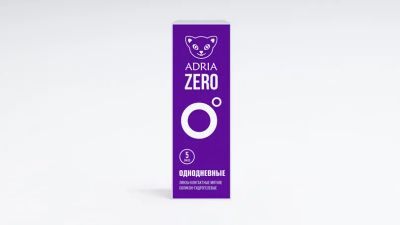 Лот: 25263357. Фото: 1. Контактные линзы Adria Zero (5... Контактные линзы
