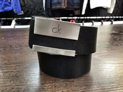 Лот: 3159666. Фото: 1. ремень Calvin Klein кожа2. Ремни, пояса