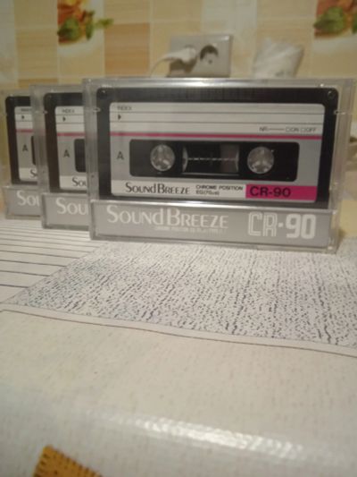 Лот: 18405694. Фото: 1. кассета аудио SoundBreeze CR-90... Аудиозаписи