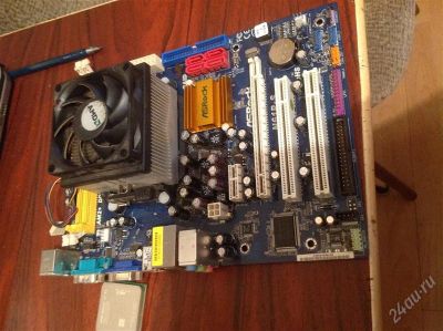 Лот: 2100658. Фото: 1. Мат. плата S-AM2 ASRock N61P-S. Материнские платы