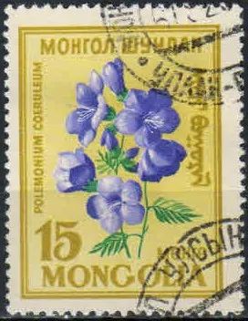 Лот: 19487166. Фото: 1. 1960. Монголия. Цветы. н.с... Марки