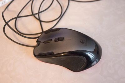 Лот: 12137665. Фото: 1. мышь logitech g300 игровая. Клавиатуры и мыши