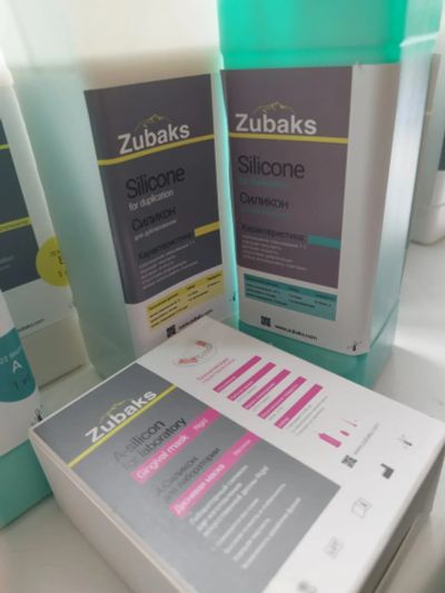 Лот: 10730089. Фото: 1. Силикон для дублирования Zubaks. Другое (медицина)