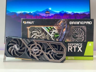 Лот: 20316762. Фото: 1. Видеокарта rtx palit gaming pro... Видеокарты