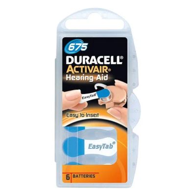 Лот: 25796299. Фото: 1. Батарейка DURACELL DA675/6BL ActiveAir... Батарейки, аккумуляторы, элементы питания