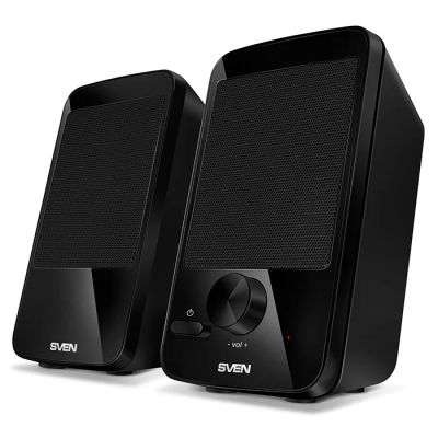 Лот: 5363715. Фото: 1. Колонки SVEN 312 4W 2.0 USB Black... Акустические системы