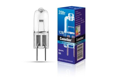 Лот: 23673020. Фото: 1. Лампа галогенная CAMELION JC 20W... Лампочки