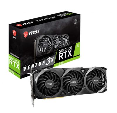 Лот: 19006470. Фото: 1. GeForce RTX 3080 Ventus 3X Plus... Видеокарты