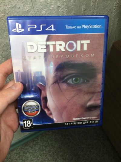 Лот: 15095329. Фото: 1. Detroit диск для PS4. Игры для консолей