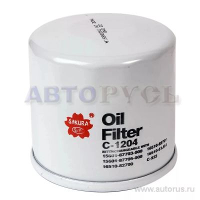 Лот: 10160868. Фото: 1. Sakura Oil Filter C-1204. Расходные материалы