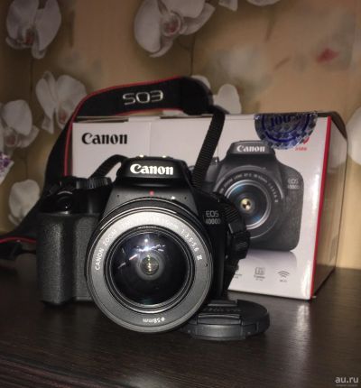 Лот: 13559127. Фото: 1. CANON EOS 4000D Kit с EF-S 18-55... Объективы