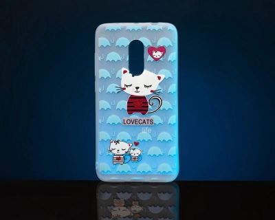 Лот: 19915672. Фото: 1. Кейс Принт для Xiaomi Redmi Note... Чехлы, бамперы