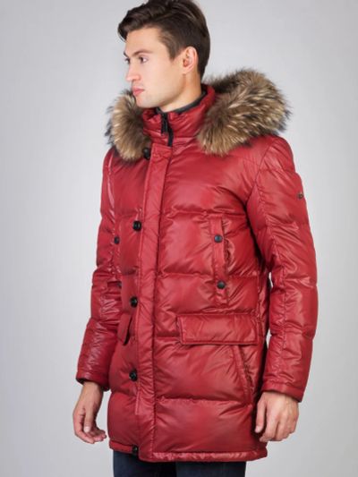 Лот: 3479446. Фото: 1. Пуховик Urban knights (кирпичный... Верхняя одежда