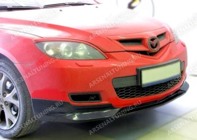 Лот: 6207904. Фото: 1. Вставка средняя в передний бампер... Детали тюнинга