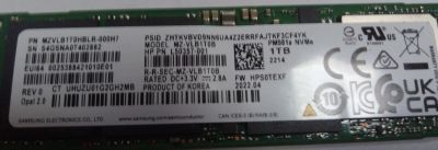 Лот: 8571374. Фото: 1. PCIE4.0 SSD Samsung PM981a 1024... SSD-накопители
