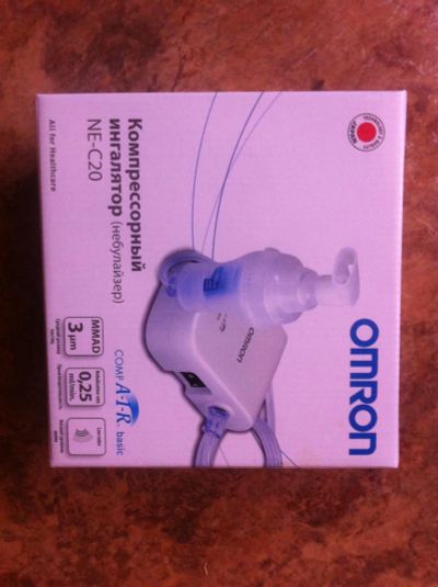 Лот: 7858570. Фото: 1. Ингалятор(небулайзер) OMRON NE-C20. Оборудование