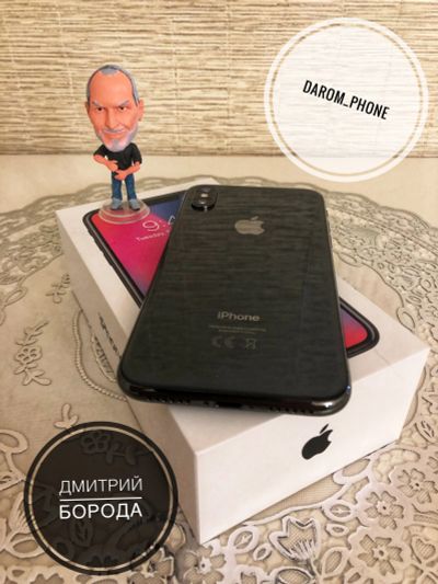 Лот: 8144086. Фото: 1. iPhone X 256gb (РСТ) идеал. Смартфоны