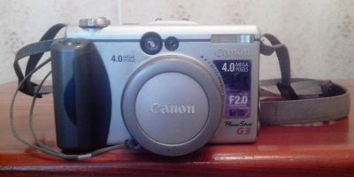 Лот: 7240669. Фото: 1. Цифровой Фотоаппарат " Canon PC... Цифровые компактные