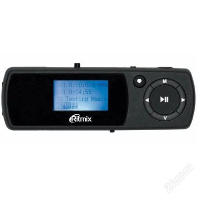 Лот: 807029. Фото: 1. Флэш-плеер RITMIX 4Gb RF. Плееры