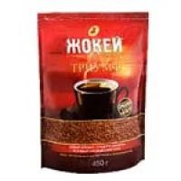 Лот: 7286105. Фото: 1. Кофе Жокей растворимый Триумф... Чай, кофе, какао