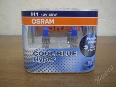 Лот: 676705. Фото: 1. Лампы Osram COOL BLUE Hyper 5000K... Оптика и освещение