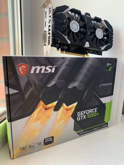 Лот: 18748413. Фото: 1. MSI GTX 1050ti 4GB/Гарантия. Видеокарты