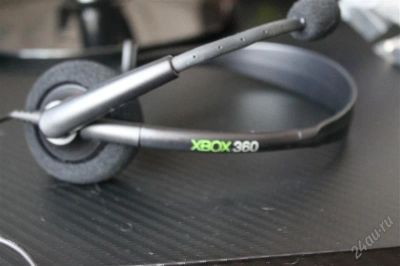 Лот: 1725579. Фото: 1. Нушники с микрофонам от xbox. Другое (аксессуары)