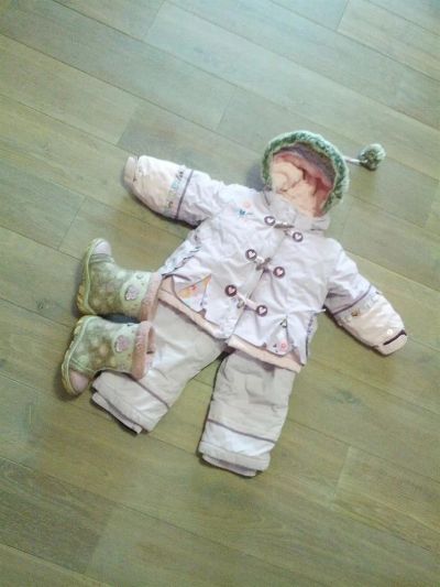 Лот: 3055450. Фото: 1. костюм Deux par Deux + валенки... Верхняя одежда