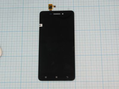 Лот: 12309643. Фото: 1. Дисплейный модуль Lenovo S60 чёрный. Дисплеи, дисплейные модули, тачскрины