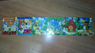 Лот: 11442585. Фото: 1. Пазл мягкий "Сказка про Колобка... Пазлы