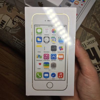 Лот: 8865117. Фото: 1. iPhone 5s Gold, Гарантия год... Смартфоны