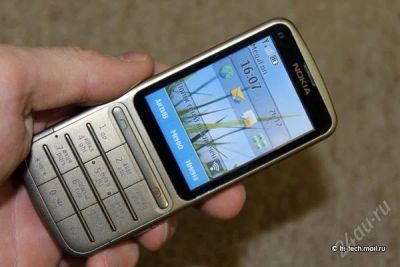 Лот: 2274906. Фото: 1. Nokia C3-01: сенсорная Nokia с... Кнопочные мобильные телефоны