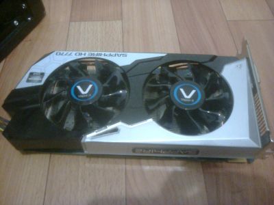 Лот: 6570015. Фото: 1. Sapphire Radeon HD 7770 1100Mhz... Видеокарты