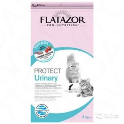 Лот: 10571332. Фото: 1. Flatazor Protect Urinary, Франция... Корма