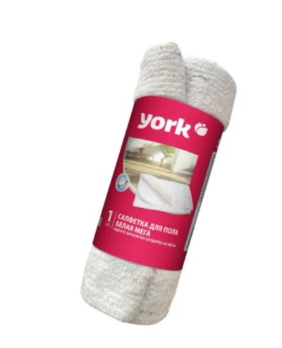 Лот: 12946279. Фото: 1. Салфетка York 2218 для пола белая... Инвентарь для уборки