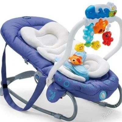 Лот: 2254139. Фото: 1. Кресло-качалка Chicco Sea Sound... Ходунки, прыгунки, качели