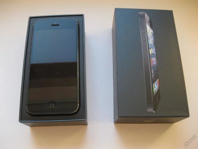Лот: 6317006. Фото: 1. iphone 5 black 16 gb. Смартфоны