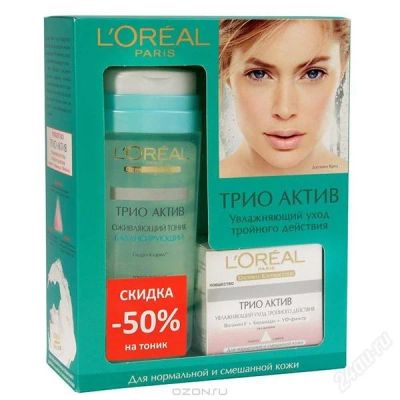 Лот: 1397307. Фото: 1. Набор L'Oreal "Трио Актив" для... Унисекс парфюмерия