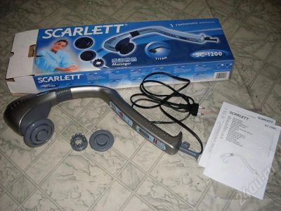 Лот: 328315. Фото: 1. Массажер SCARLETT SC 1200. Оборудование