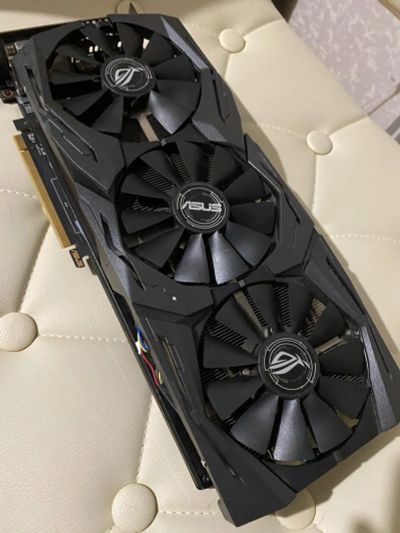 Лот: 17178188. Фото: 1. Radeon Rx 580 ASUS STRIX 8GB. Видеокарты