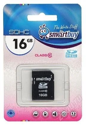 Лот: 2744095. Фото: 1. Карта памяти 16GB SMARTBUY класс... USB-флеш карты