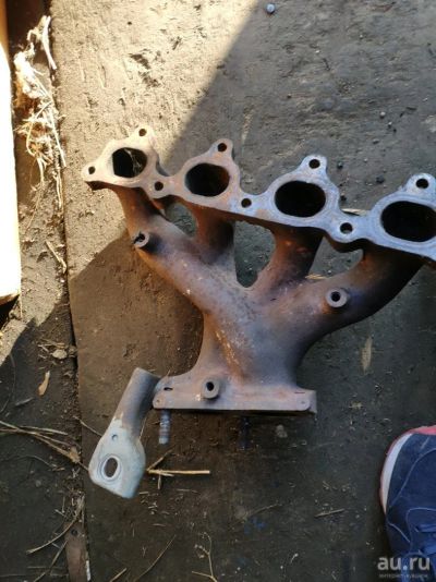 Лот: 13848580. Фото: 1. Выпускной коллектор honda d16a. Выхлопная система