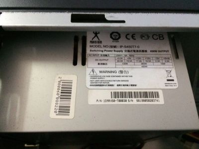Лот: 8601897. Фото: 1. Блок питания InWin IP-S450T7-0... Корпуса, блоки питания