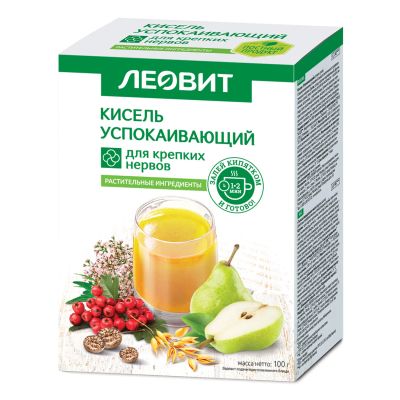 Лот: 23710055. Фото: 1. Леовит Кисель Успокаивающий 20г... Лекарства