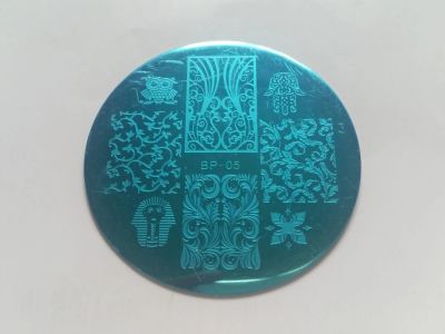 Лот: 5578263. Фото: 1. Диск для стемпинга #BP 05. Украшения, дизайн ногтей