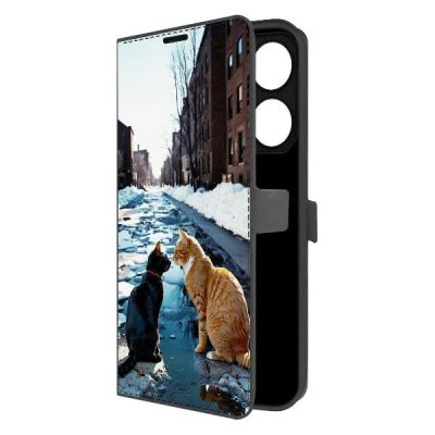 Лот: 25385309. Фото: 1. Чехол Krutoff Eco Book "Мартовские... Чехлы, бамперы