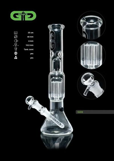 Лот: 3267804. Фото: 1. Grace Glass 35 см Piramyd Ice... Аксессуары и запчасти для кальянов