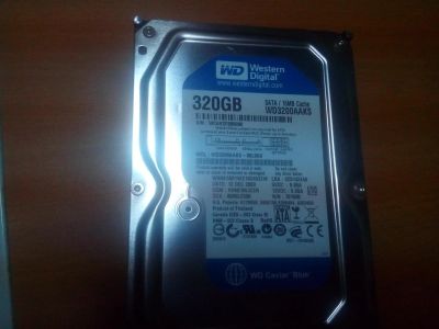 Лот: 6175005. Фото: 1. Жесткий диск WD 320Gb. Жёсткие диски (HDD)