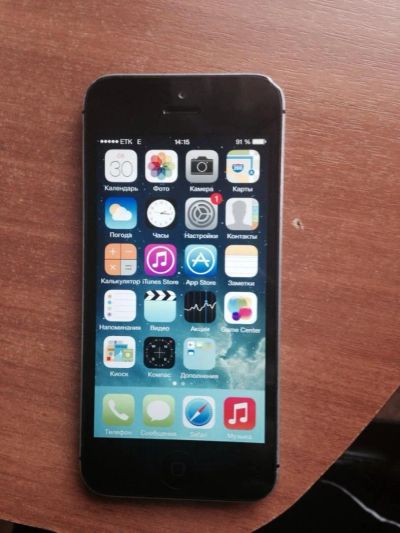Лот: 4446340. Фото: 1. iPhone 5 16gb. Смартфоны