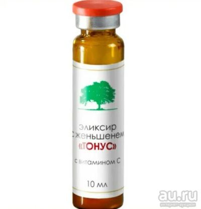 Лот: 10363603. Фото: 1. Эликсир «Тонус» с женьшенем и... Другое (красота и здоровье)